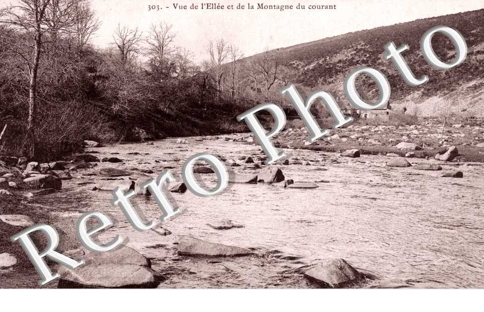 Vue de l'Ellee et de la Montagne du courant