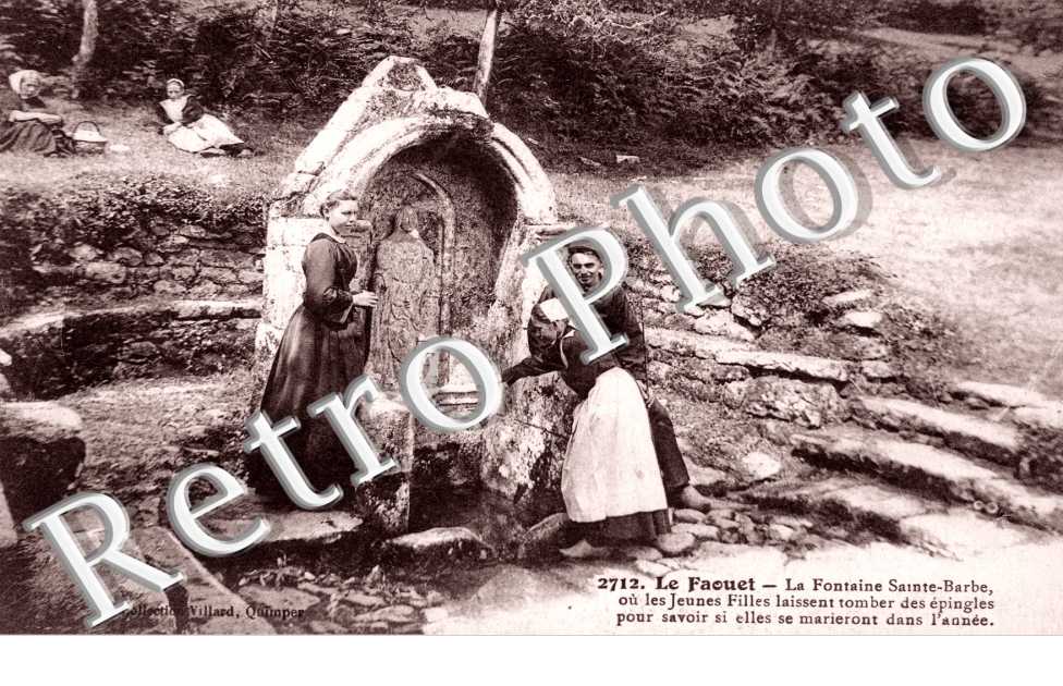 Fontaine Sainte Barbe et le rituel des epingles