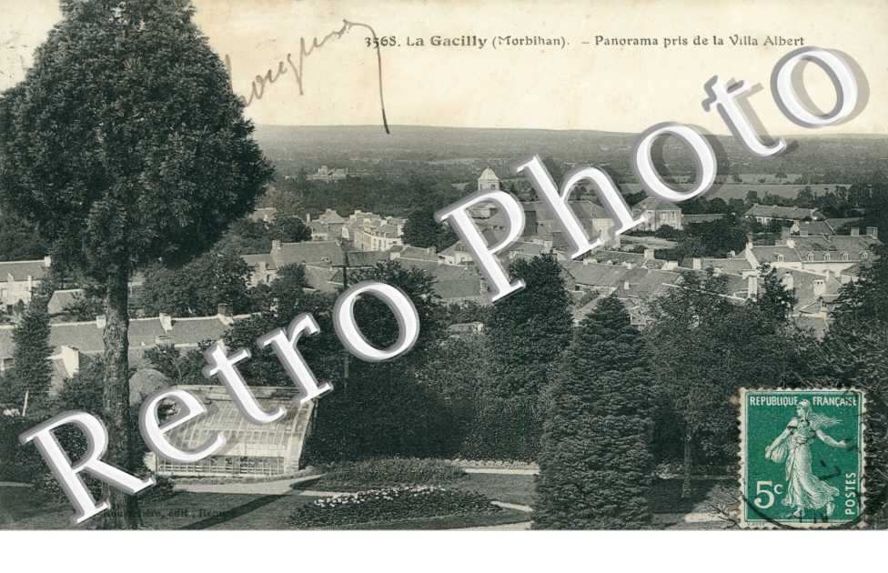 Panorama pris de la villa Albert