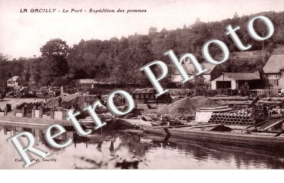 Le port - expedition des pommes