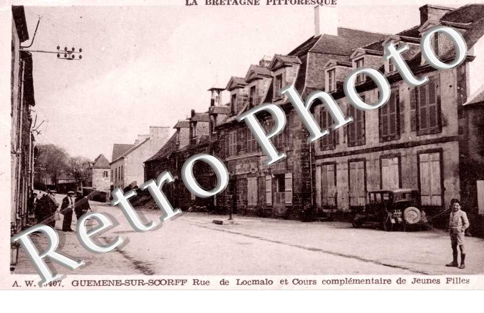 Rue Locmalo et Cours de Jeunes Filles