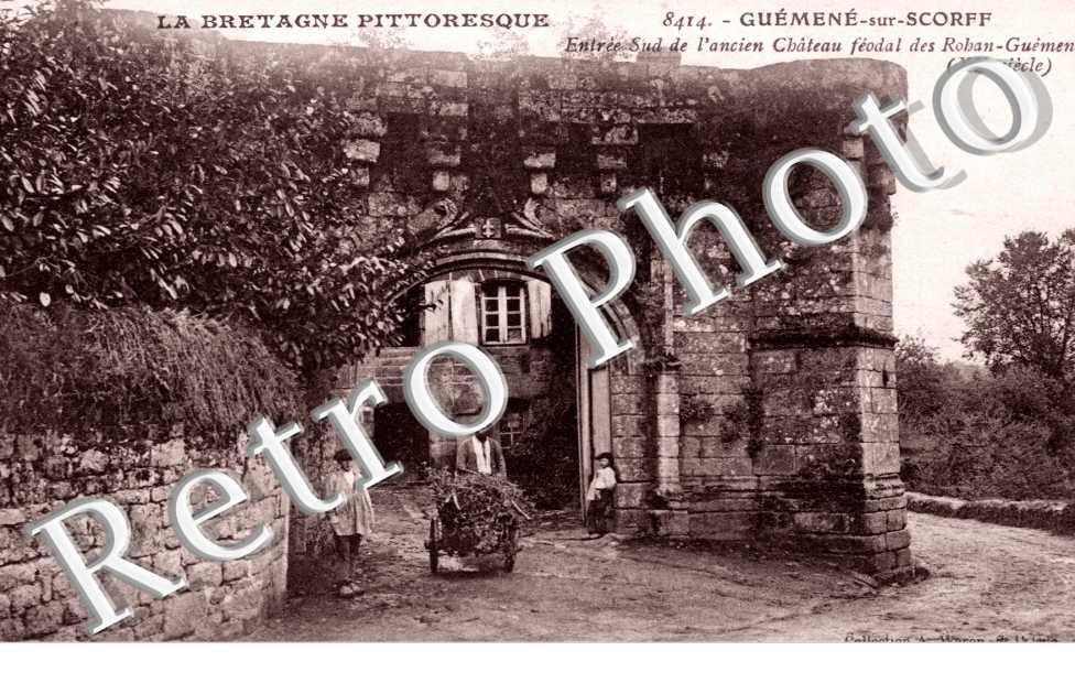 entree Sud de l'ancien feodal des Roban Guemen
