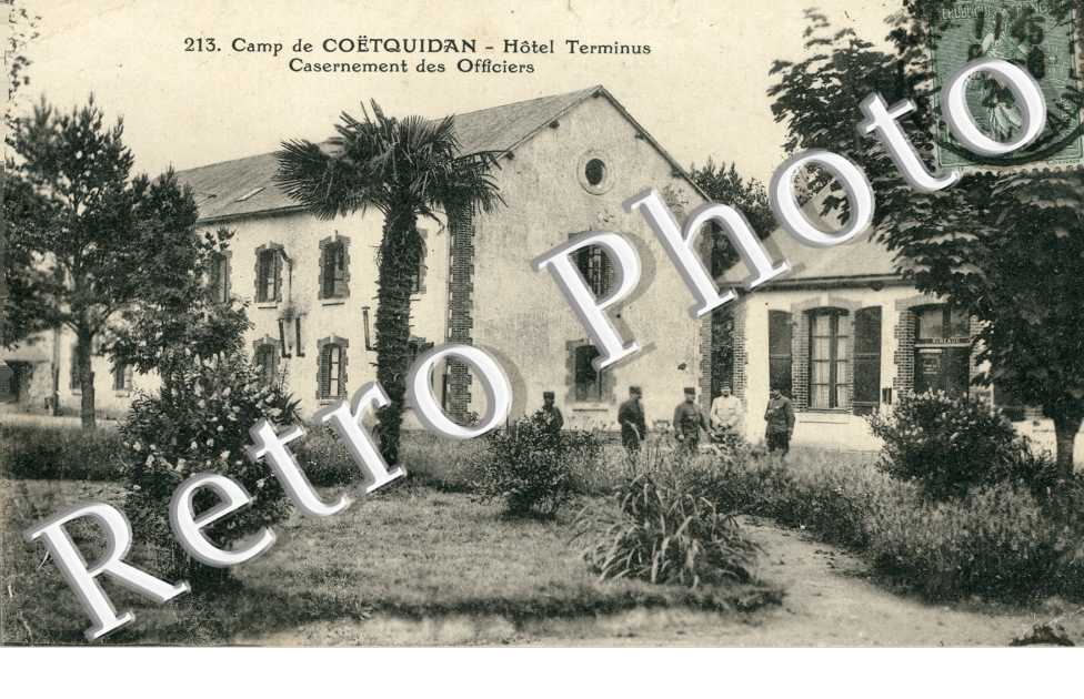 Camp de Coetquidan - Hotel Terminus - Casernement des Officiers