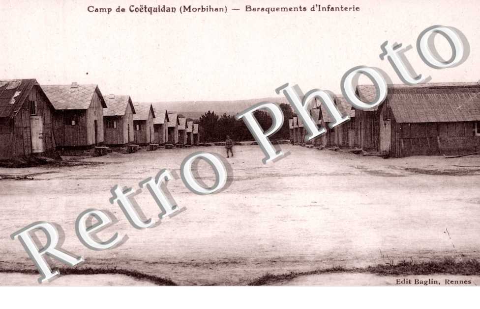 Camp de Coëtquidan, Baraquements d'Infanterie