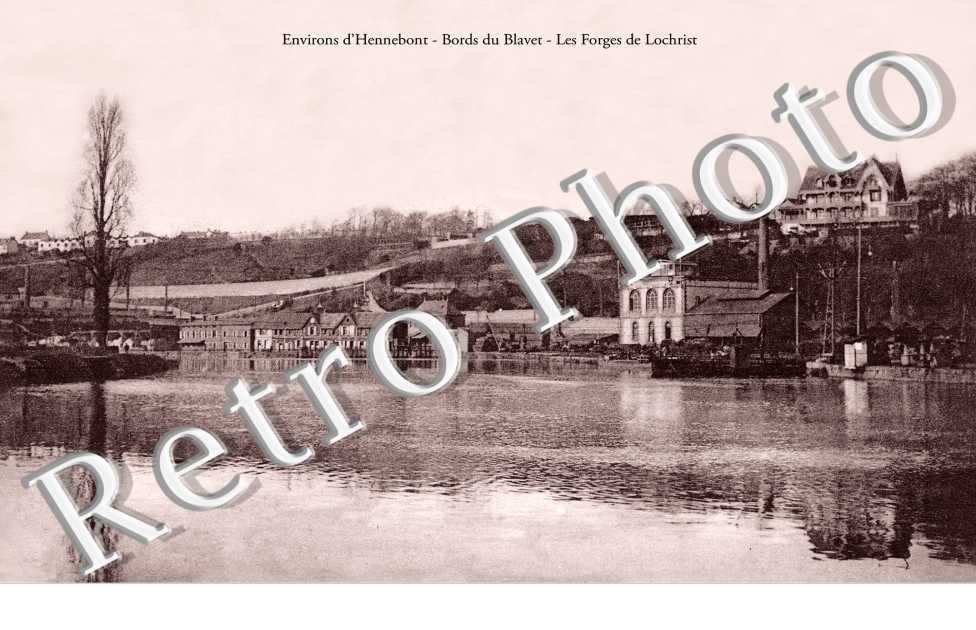 bords du Blavet Les forges de Lochrist