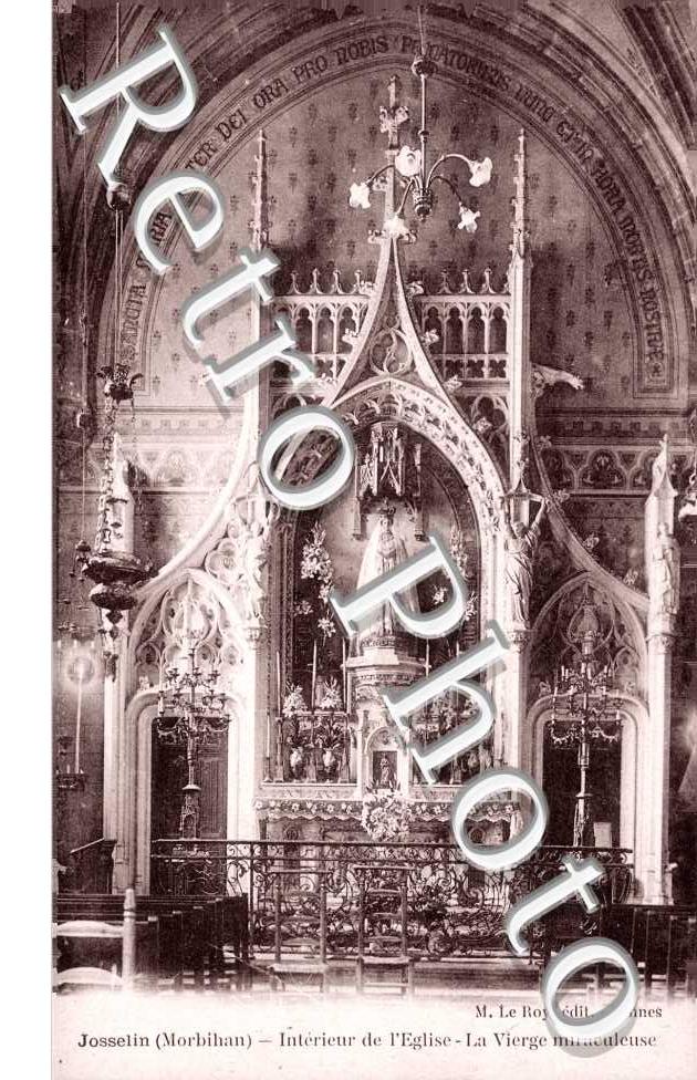 Basilique Notre Dame du Roncier - La vierge Miraculeuse
