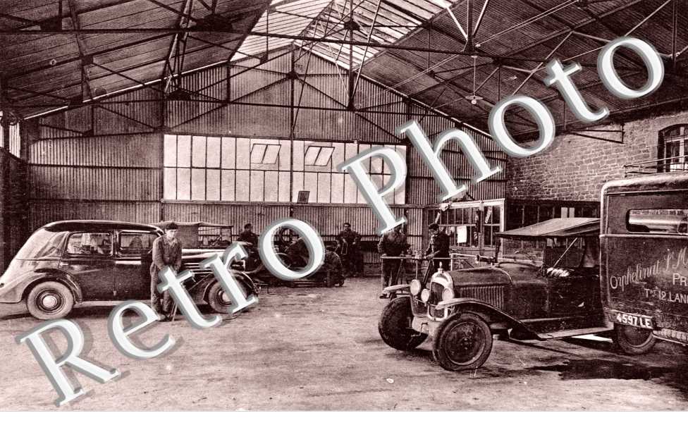 Orphelinat Saint Michel, le Garage