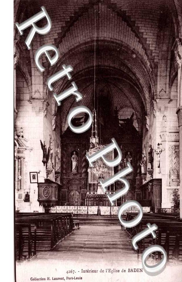 Interieur de l'eglise de Baden