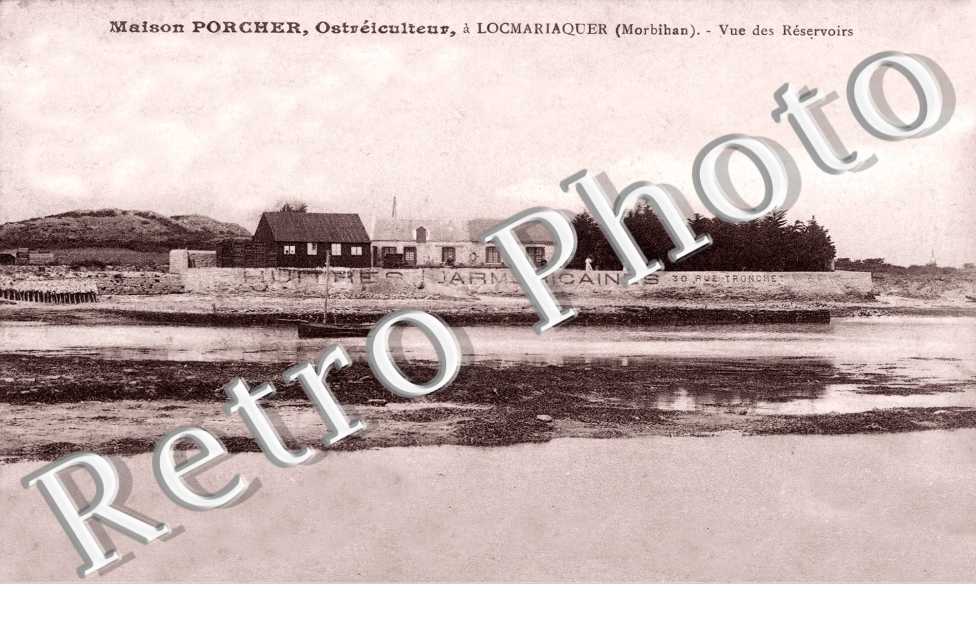 Maison Porcher, Ostreiculteur, Vue des Reservoirs