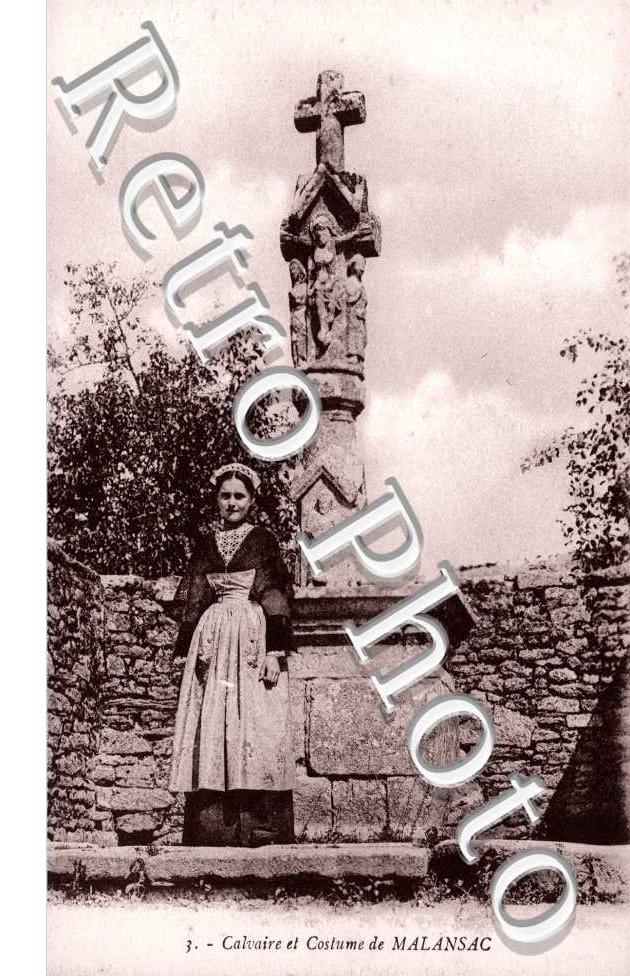 Calvaire et costume de Malansac