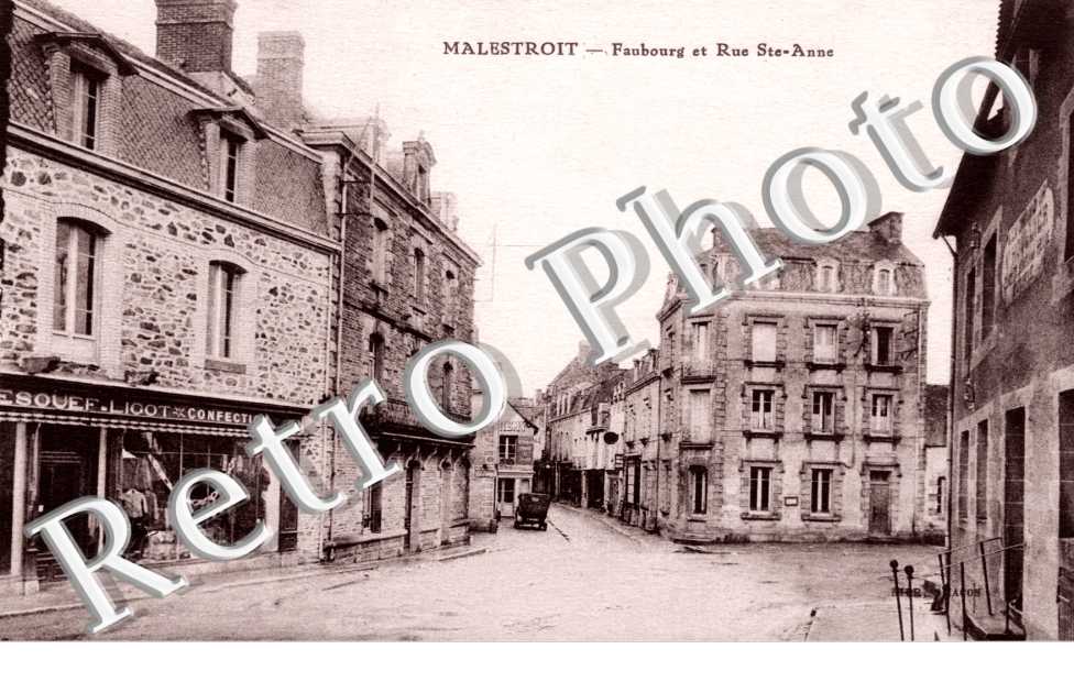 Faubourg et rue Ste-Anne