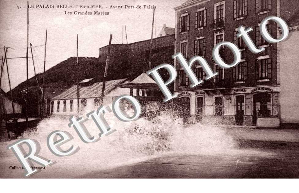 Belle Ile en Mer, l'Avant Port, Les Grandes Marees