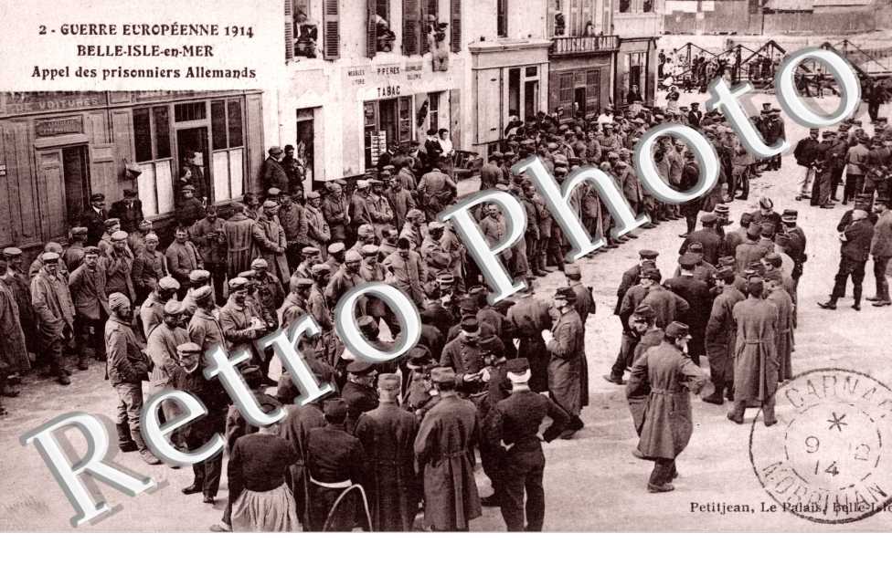 Belle Ile en Mer, Appel des prisonniers Allemands