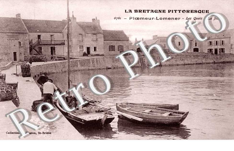 Lomener - les quais - la jetee
