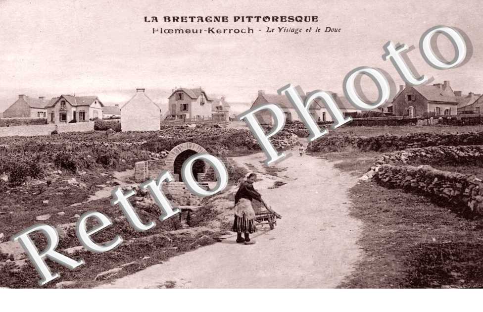 Kerroch  Le village et le Doue