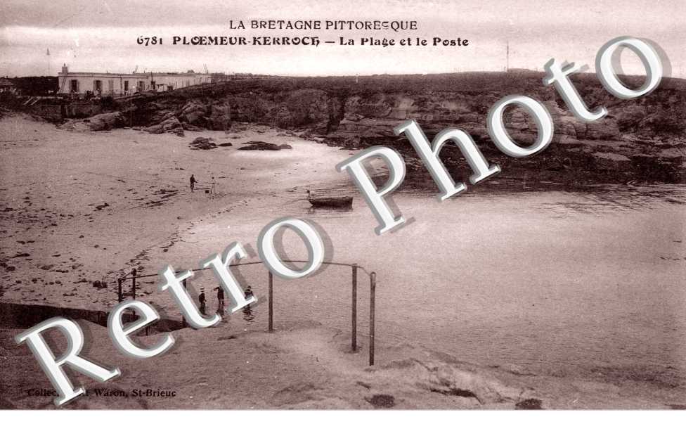 Ploemeur-Kerroch -  la Plage et le Port