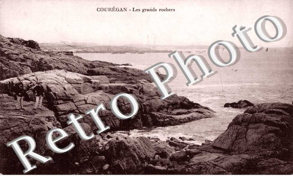 Couregan, les grands rochers