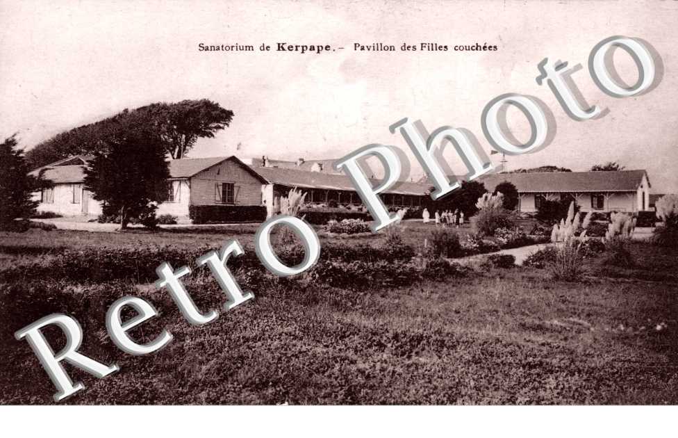 Sanatorium de Kerpape - Pavillon des Filles couchees