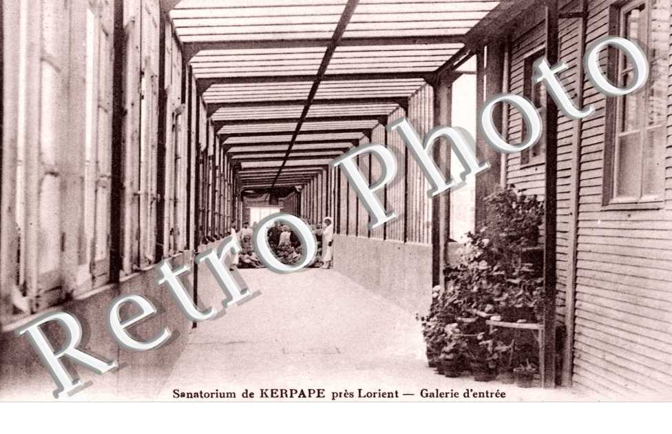 sanatorium de Kerpape Galerie d'entree