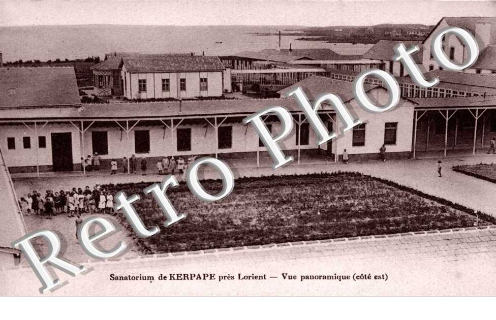 Sanatorium de Kerpape pres Lorient  -  Vue panoramique (cote est)