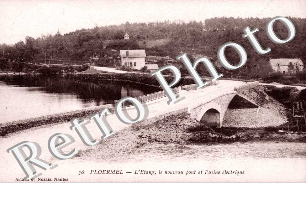 L'Etang, le nouveau Pont et l'Usine Electrique