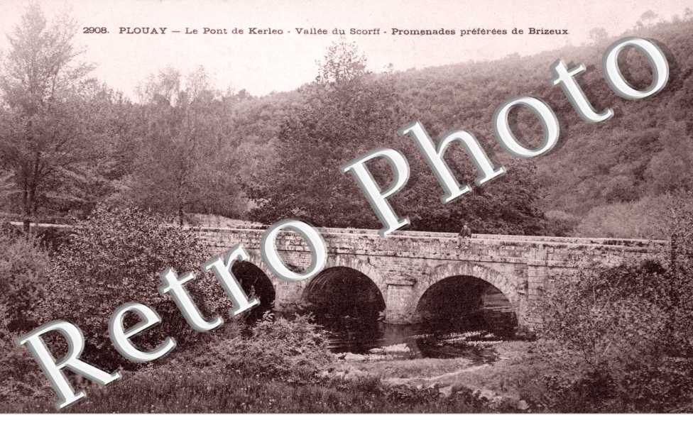 Le pont de Kerleo  Vallee du Scorff  Promenades preferees de Brizeux