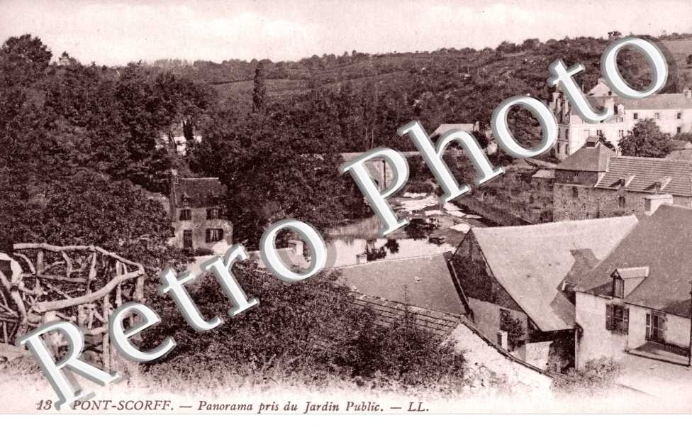 Panorama pris du Jardin Public