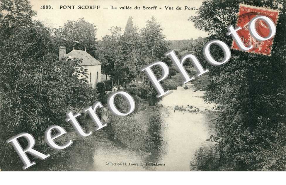 la Vallee de la Scorff, Vue du Pont