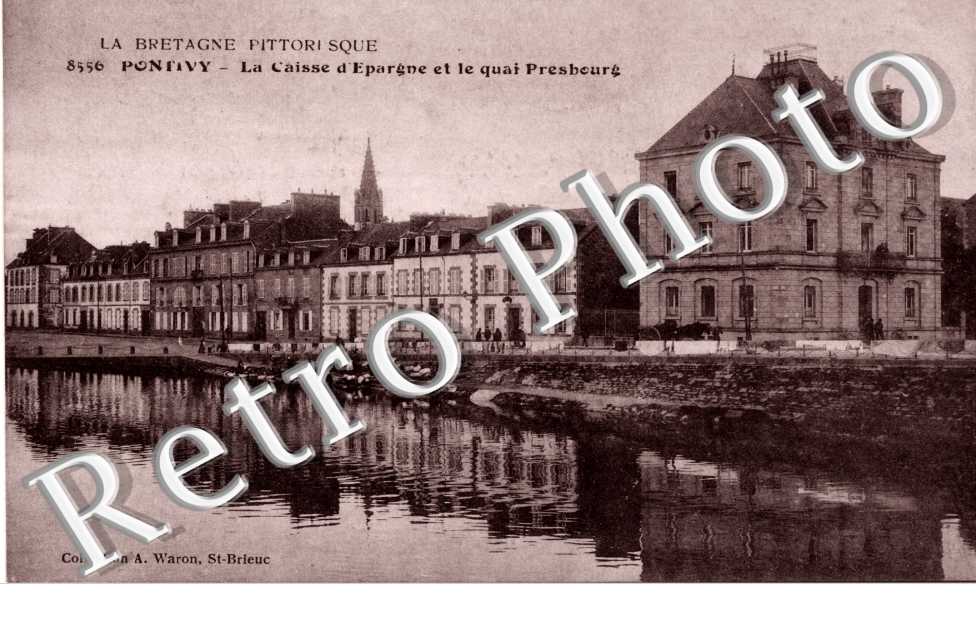 La Caisse d'Epargne et le quai Presbourg
