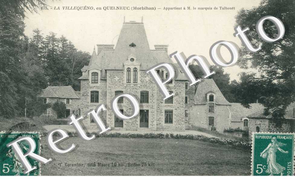 La Villequéno - Appartient à M. le Marquis de Talhouet