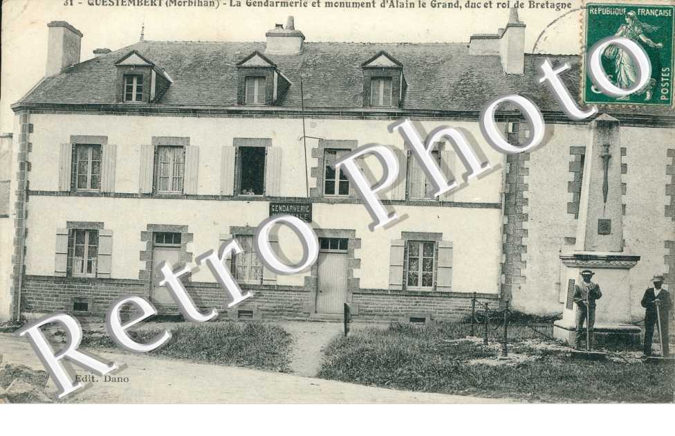 la Gendarmerie et Monument d'Alain le Grand, Duc et Roi de Bretagne