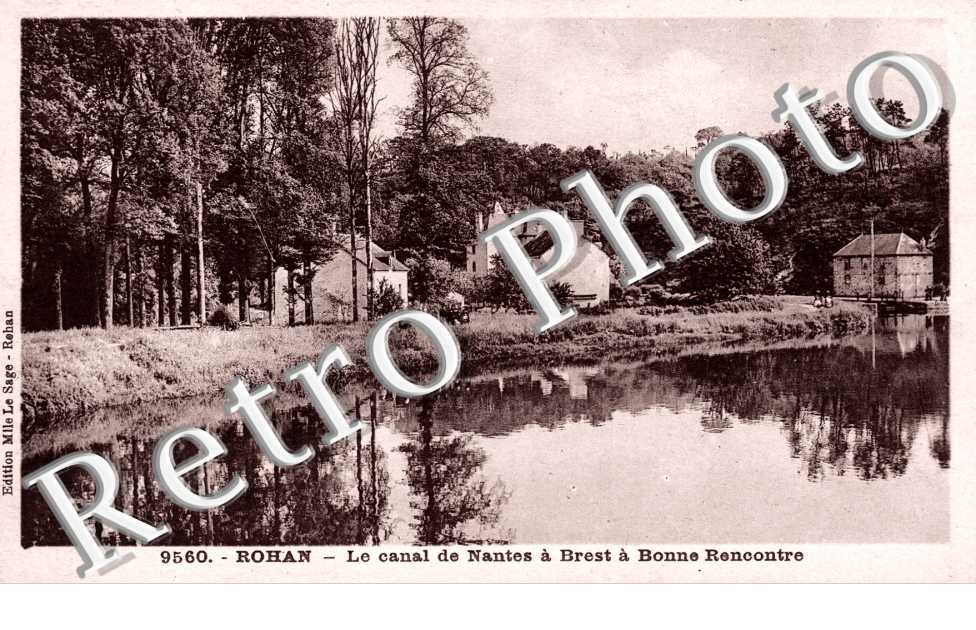 Le Canal de Nantes a Brest a Bonne Rencontre