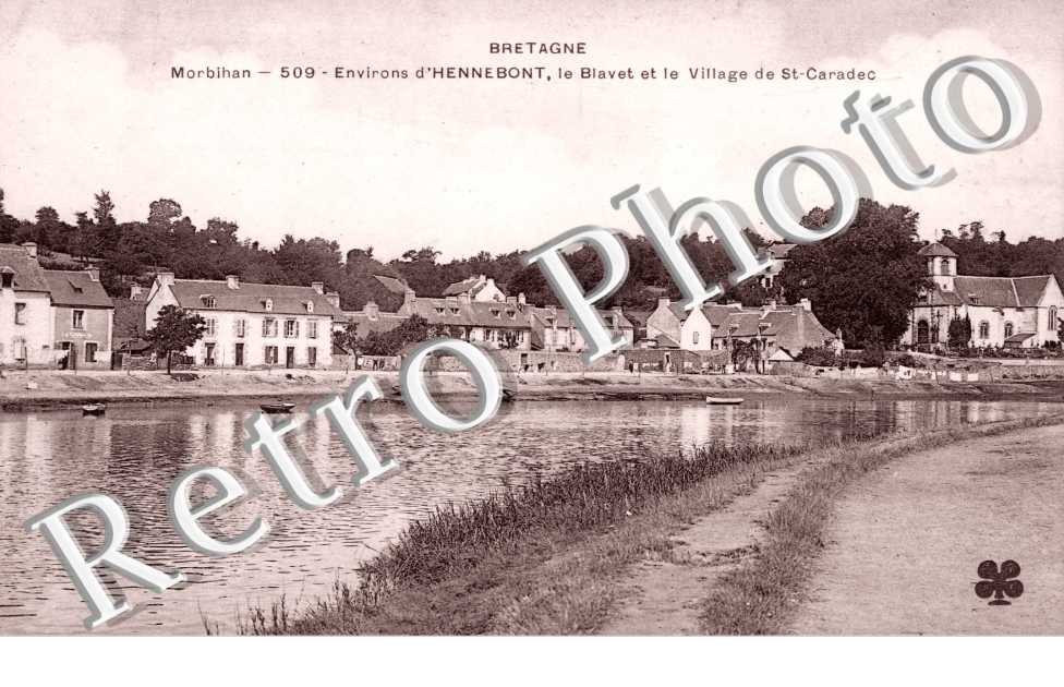 Le Blavet et le Village