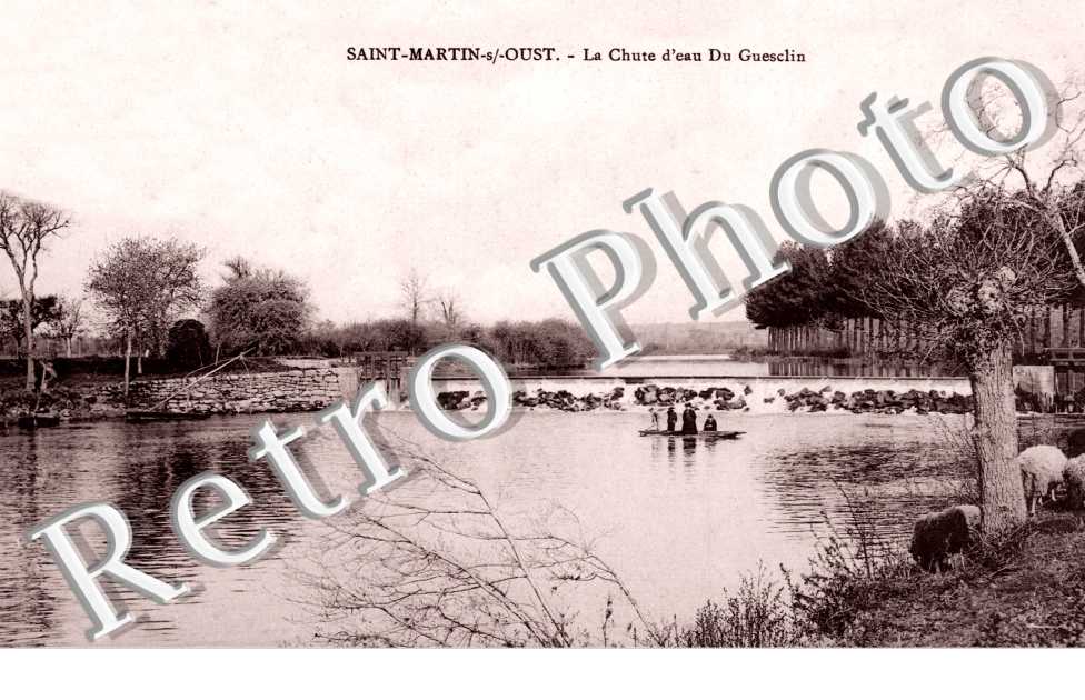 la Chute d'eau Du Guesclin