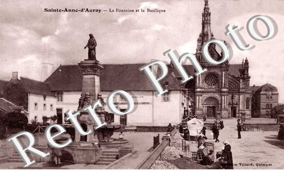 la fontaine et la basilique
