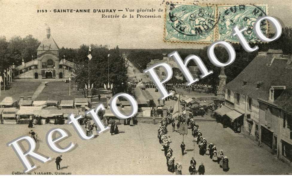 Rentree de la procession