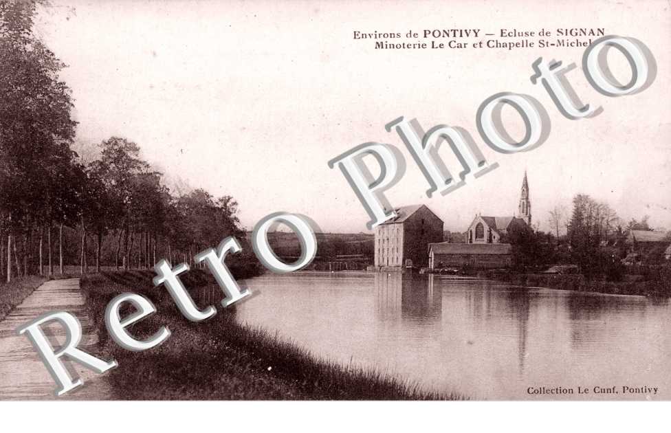 Ecluse de Signan, Minoterie Le Car et Chapelle Saint-Michel