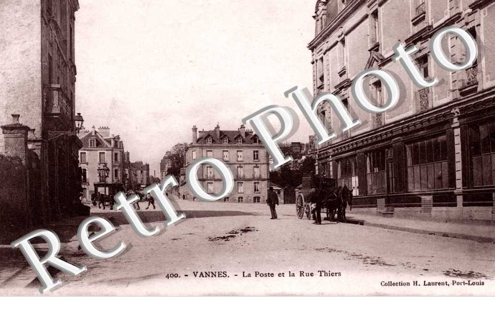 La Poste et la rue Thiers