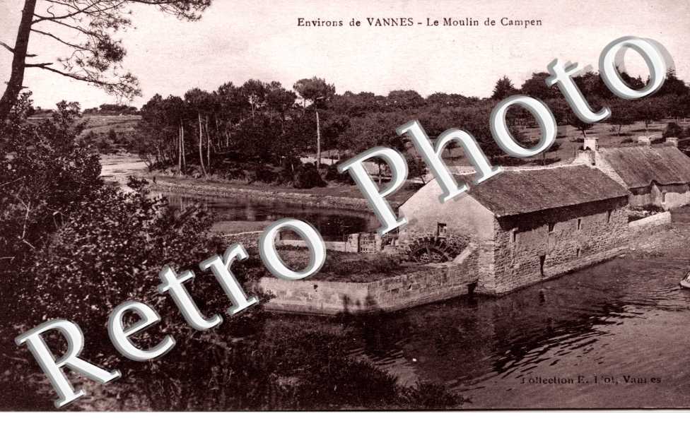 La riviere du Vincin Le moulin de Campen