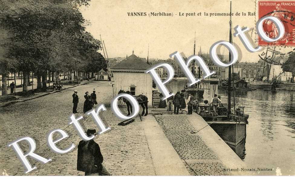 Le pont et la promenade de la Rabine