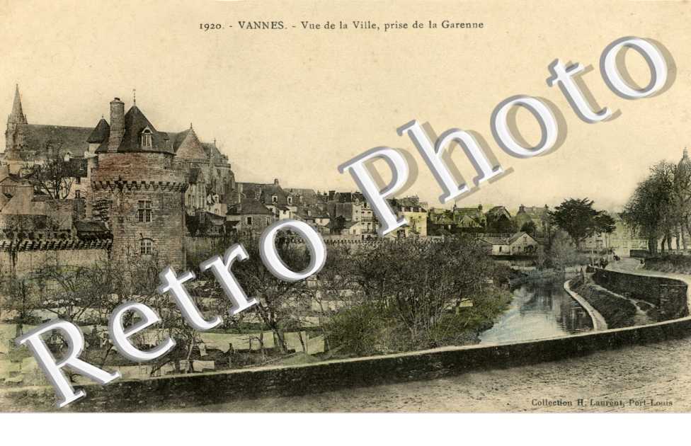 Vue de la ville prise de la Garenne