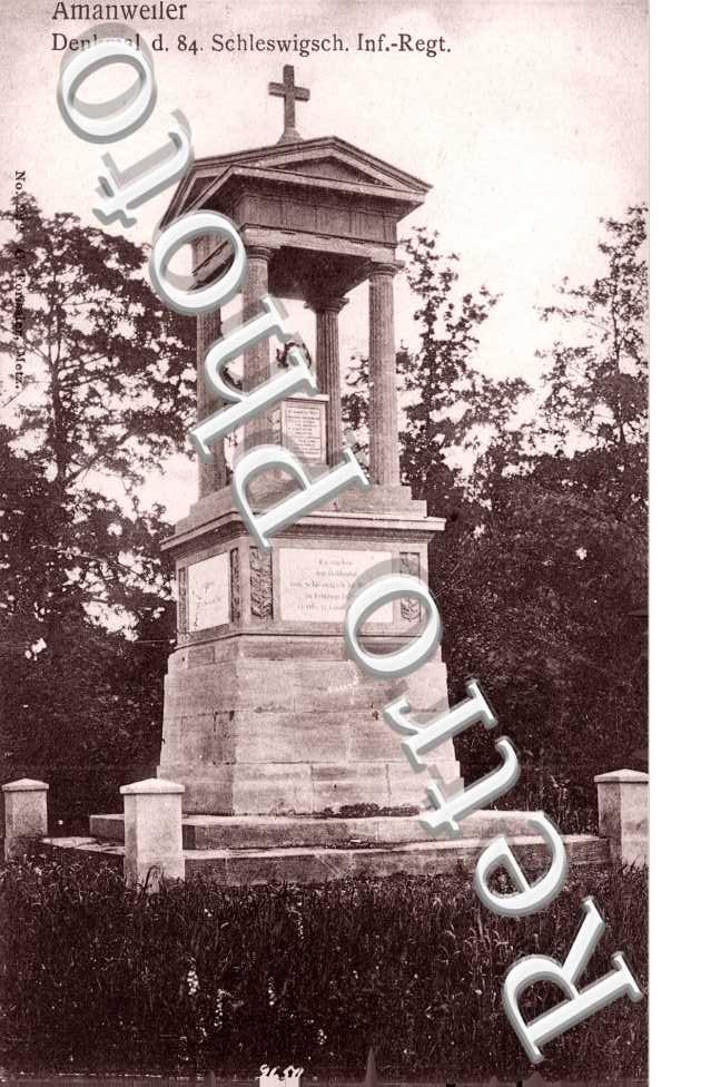 Denkmal d. 84 Schleswigsch. Inf.Regt.