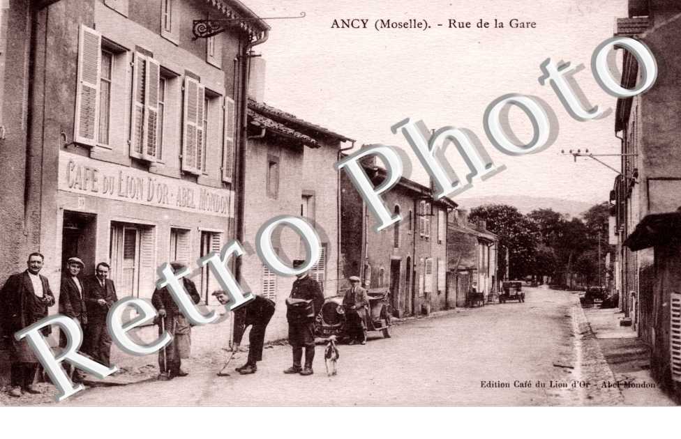 rue de la gare Cafe du Lion d'Or - Abel - Mondon