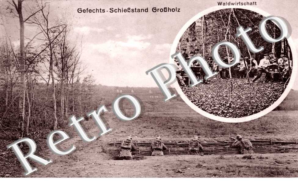 GEfechts  Sciessstand Grossholz  Waldwirtschaft