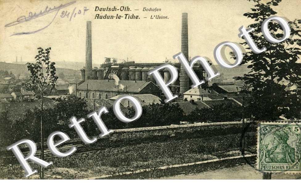 Deutsch-Oth Hochofen  Audun-le-Tiche  -  L'usine
