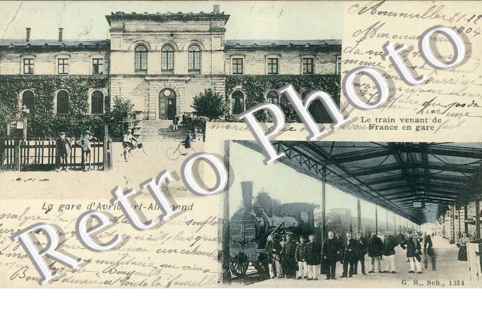 la Gare d'Avricourt-Allemand