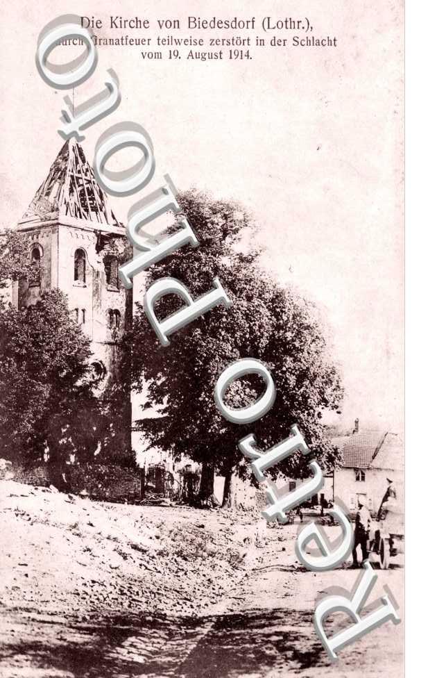 l'eglise le 19 aout 1914