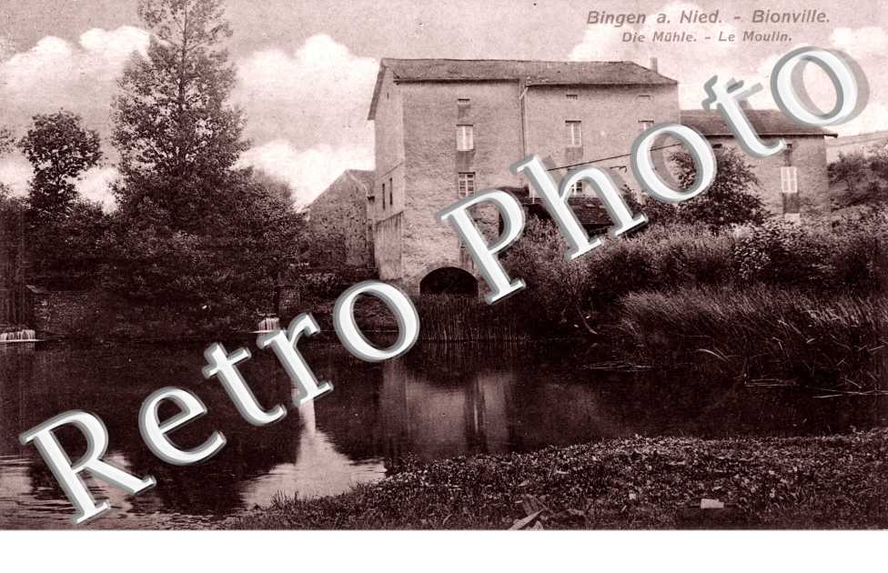 Die Muhle - le moulin - feldpostkarte