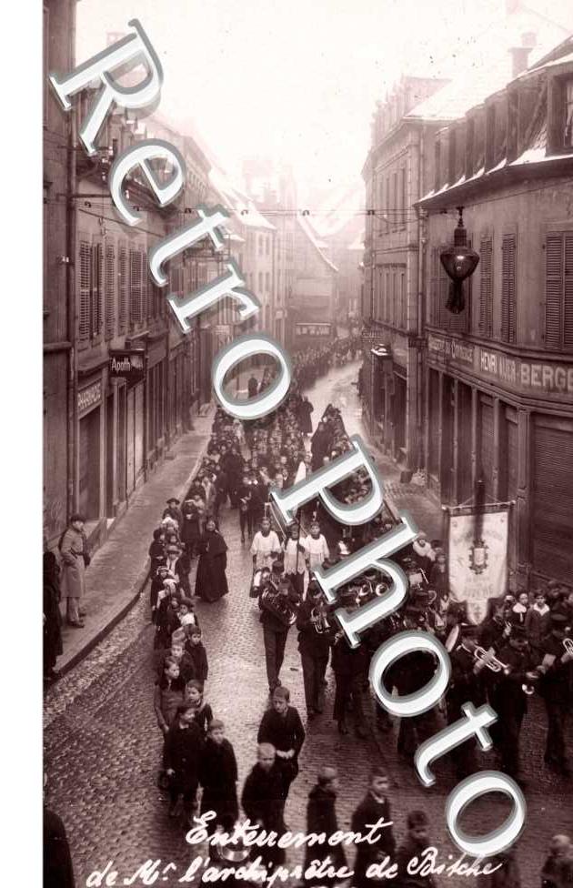 Enterrement d Monseigneur l'Archipretre de Bitche 15.02.1929