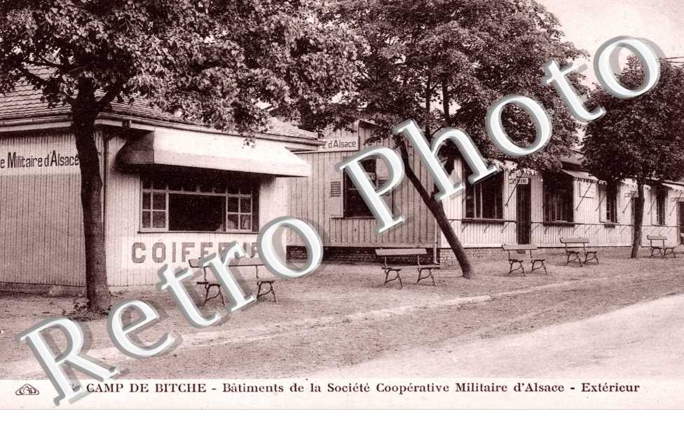 Camp de Bitche, Batiments de la Societe Cooperative Militaire d'Alsace